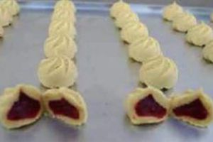 Насадка для изготовления двухцветного печенья